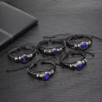 Zodiac Constellation Bracelet Braided Design Bracelet For Men Women Kids - Image 5