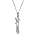 Silver Hug Necklace (With Ring) - Image 6